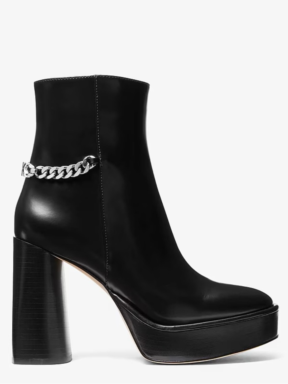 Michael Kors Carlisle Leather Platform Boot